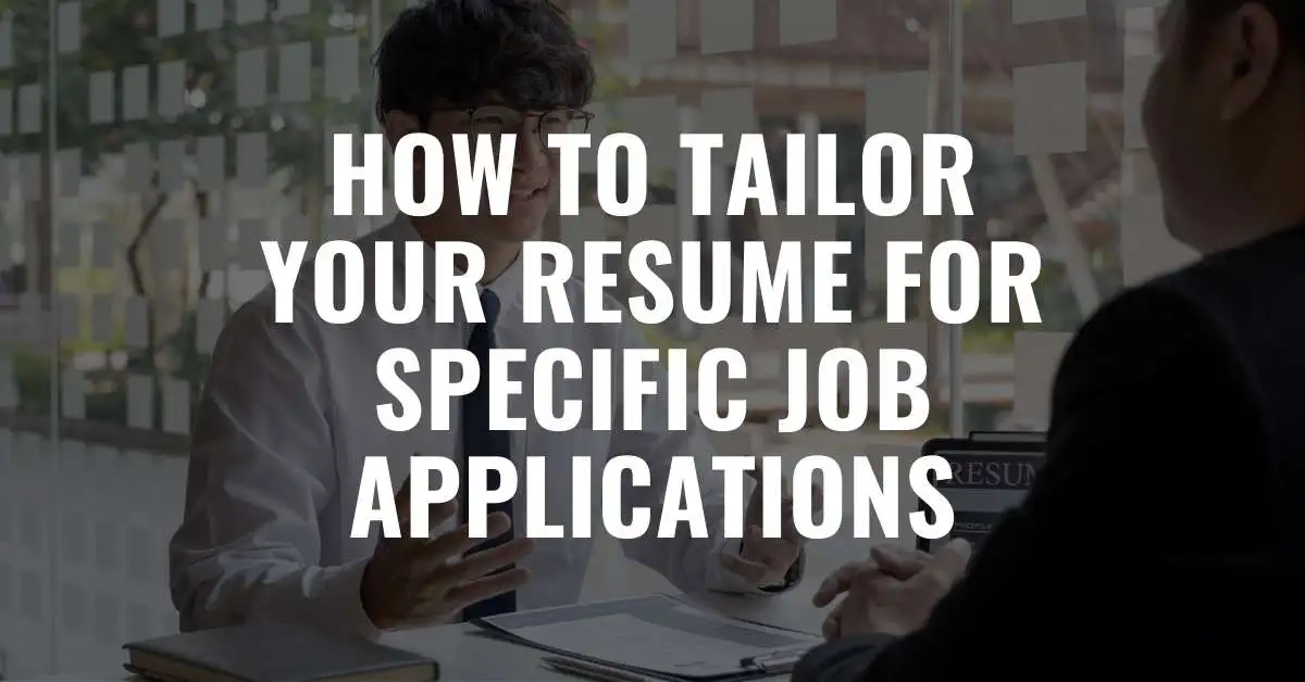 How to Write a Resume for a Specific Job in Australia