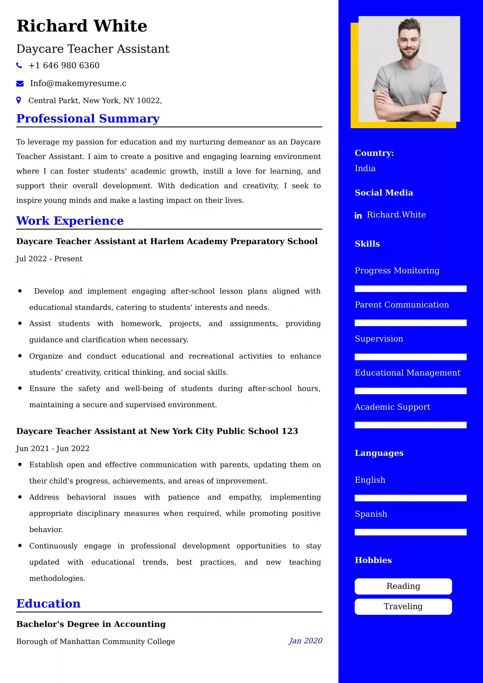Comprehensive Child Care Resume Examples | 45+ ATS-Friendly Samples and Guide